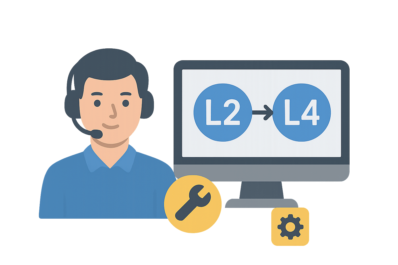 L2-L4 Support Management